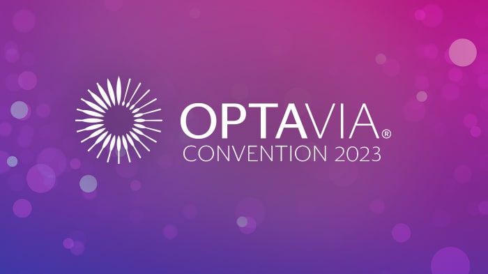 Optavia Convention 2023 logo.