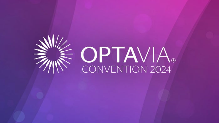 Optavia Convention 2023 logo.